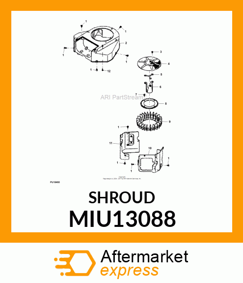 SHROUD MIU13088