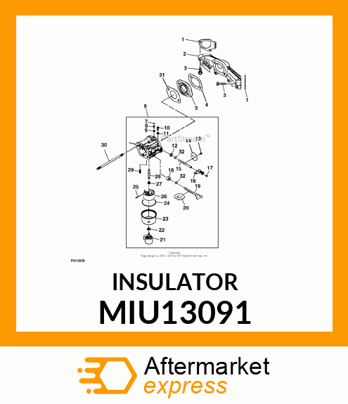 INSULATOR MIU13091