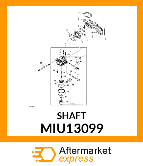 SHAFT MIU13099