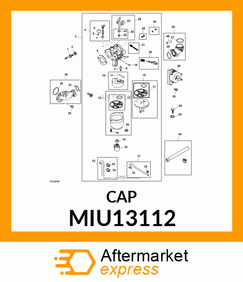 CAP MIU13112