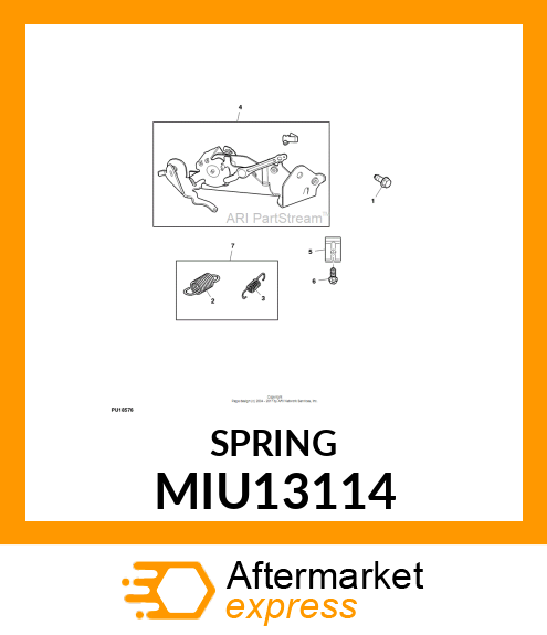 SPRING, SPRING MIU13114