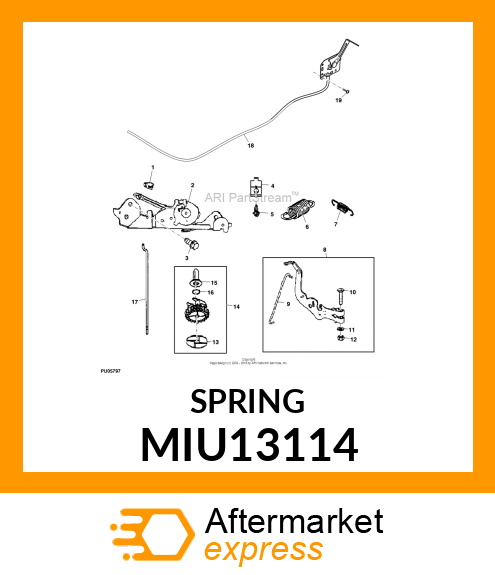 SPRING, SPRING MIU13114