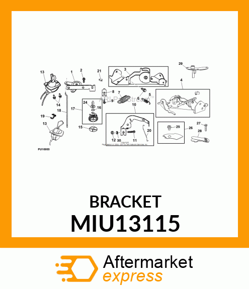 BRACKET MIU13115