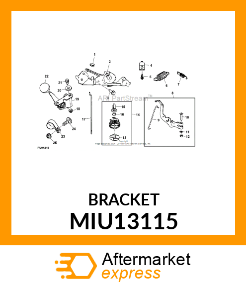 BRACKET MIU13115