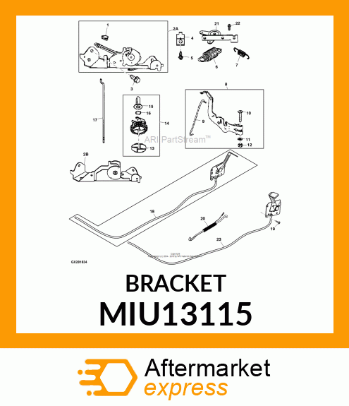 BRACKET MIU13115