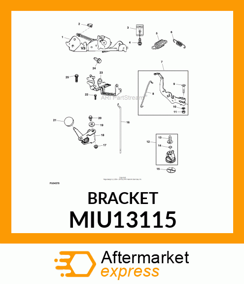 BRACKET MIU13115