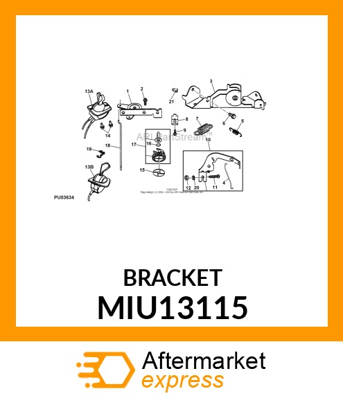 BRACKET MIU13115