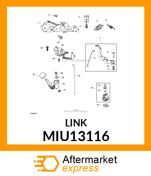 LINK, RETAINER MIU13116