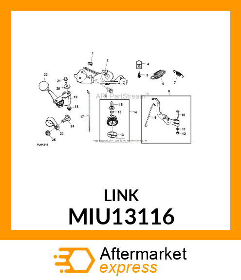 LINK, RETAINER MIU13116