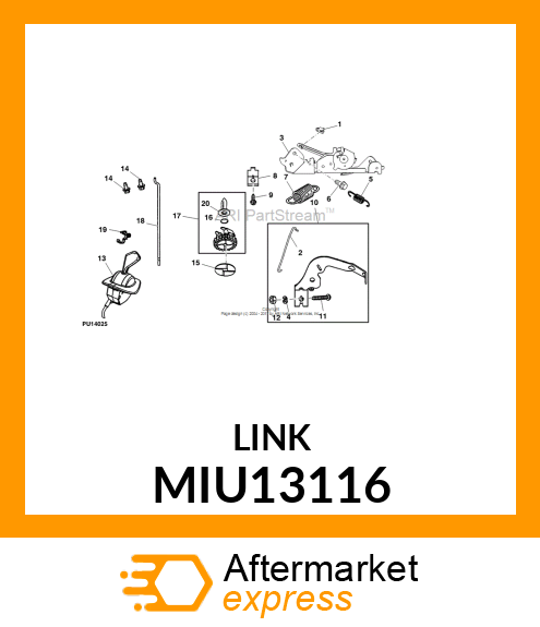 LINK, RETAINER MIU13116