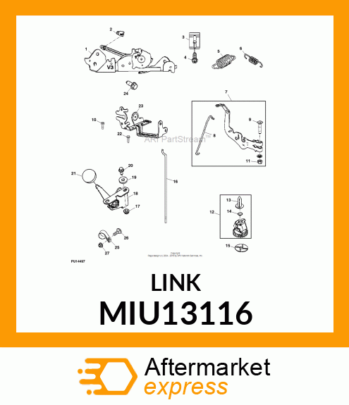 LINK, RETAINER MIU13116