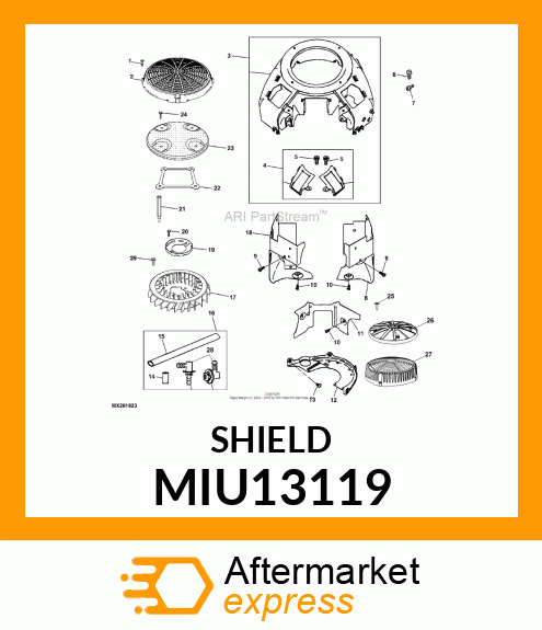 SHIELD MIU13119