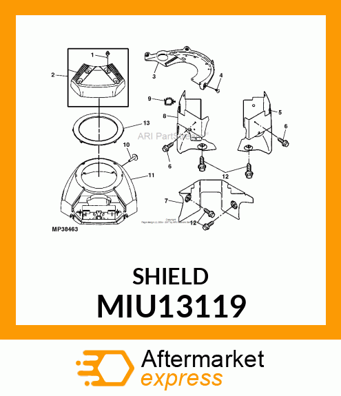 SHIELD MIU13119