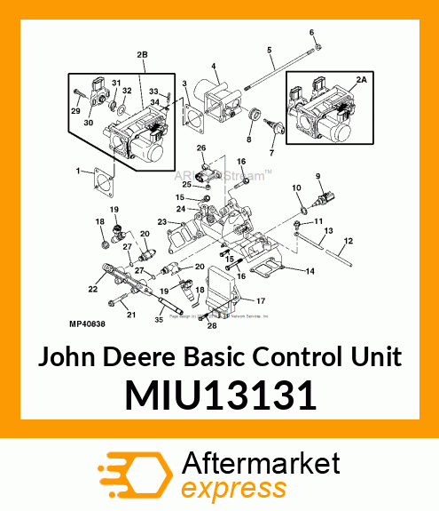 BASIC CONTROL UNIT, ELECTRONIC CONT MIU13131