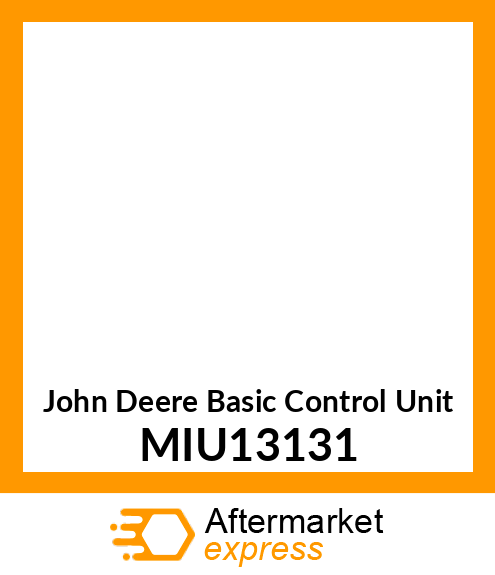BASIC CONTROL UNIT, ELECTRONIC CONT MIU13131