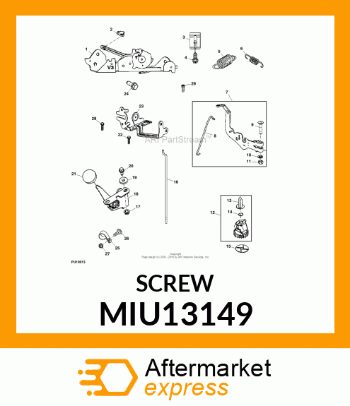 SCREW MIU13149