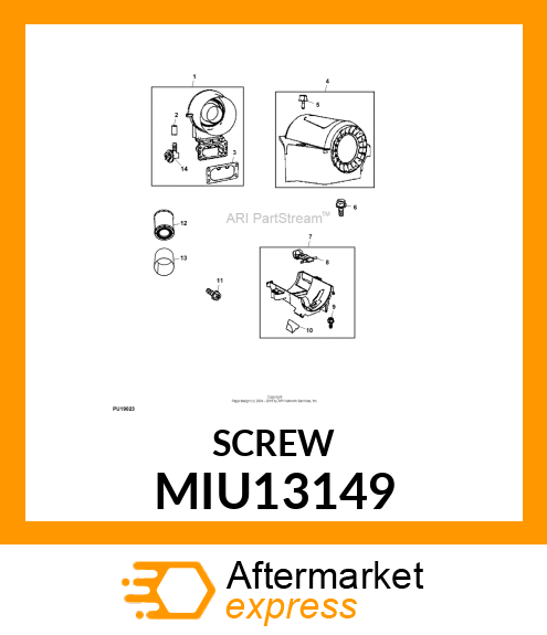 SCREW MIU13149