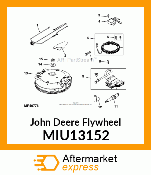 Flywheel MIU13152