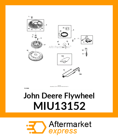 Flywheel MIU13152