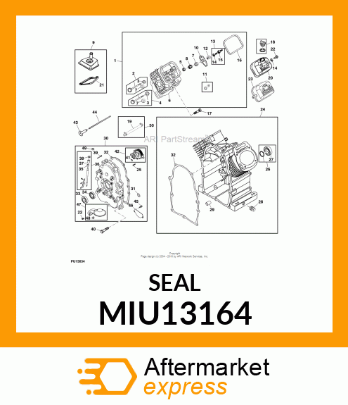 SEAL,GOVERNOR SHAFT MIU13164