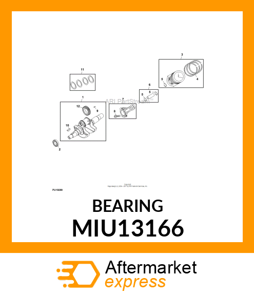 BEARING MIU13166