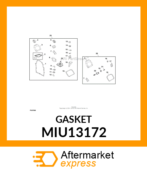 GASKET MIU13172