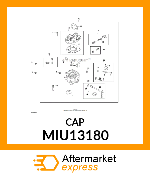 CAP MIU13180