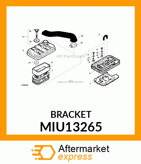 BRACKET MIU13265