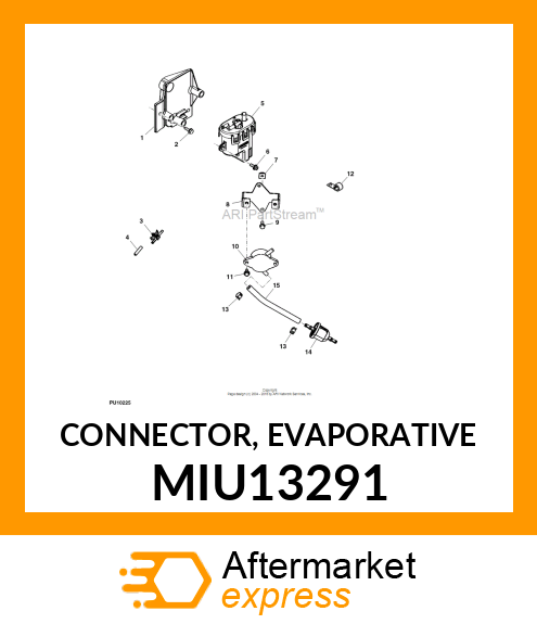 CONNECTOR, EVAPORATIVE MIU13291
