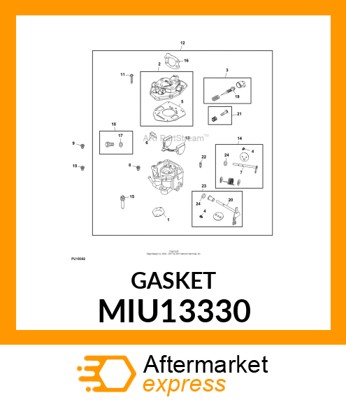 GASKET MIU13330