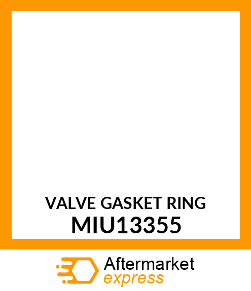 VALVE GASKET RING MIU13355