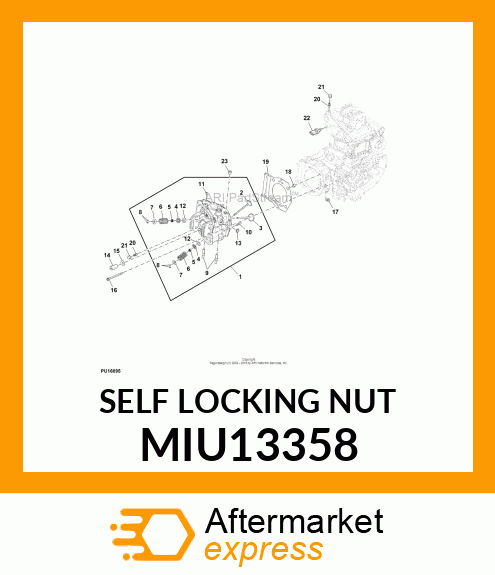 SELF LOCKING NUT MIU13358