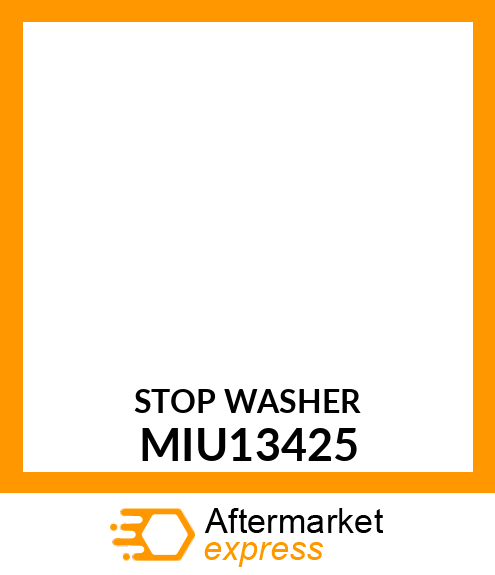 STOP WASHER MIU13425