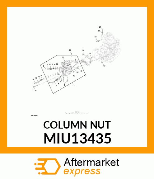 COLUMN NUT MIU13435