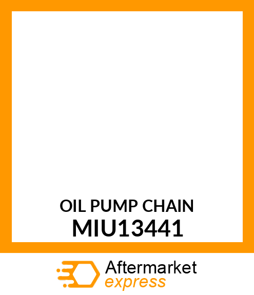 OIL PUMP CHAIN MIU13441