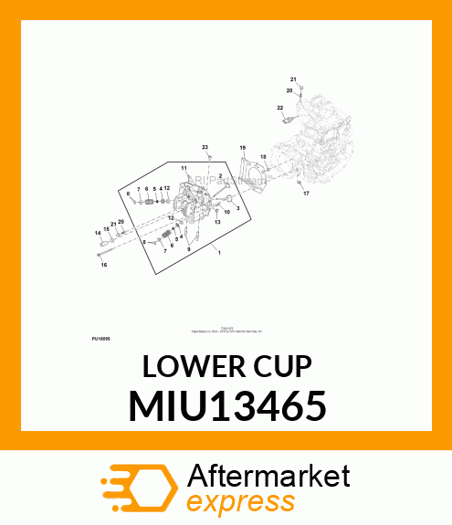 LOWER CUP MIU13465