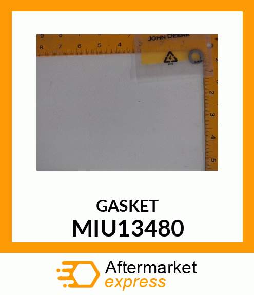 GASKET 10,5X17X1,5 MIU13480
