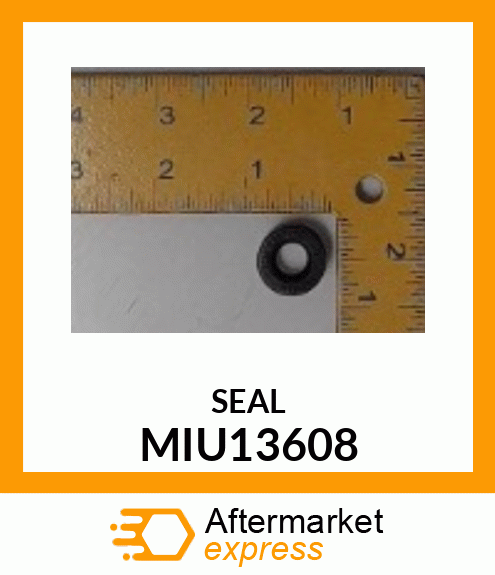 SEAL, LIP .375 X .75 X .25 MIU13608