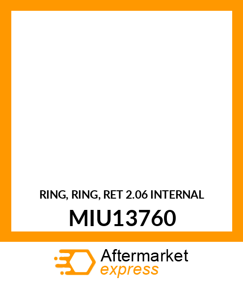 RING, RING, RET 2.06 INTERNAL MIU13760