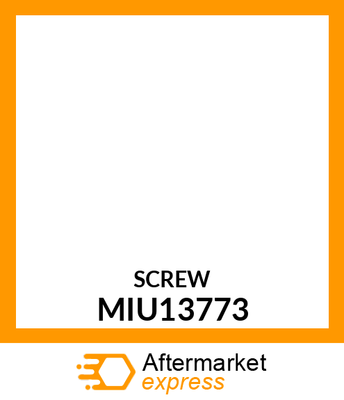 SCREW (BLOWER HOUSING) 1/4 MIU13773