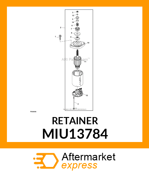 RETAINER MIU13784
