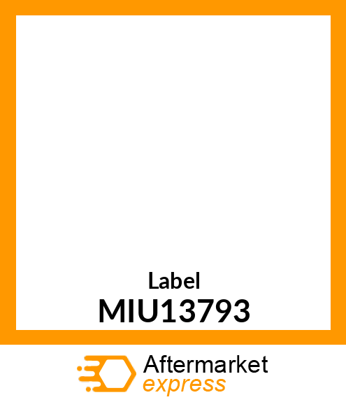 Label MIU13793