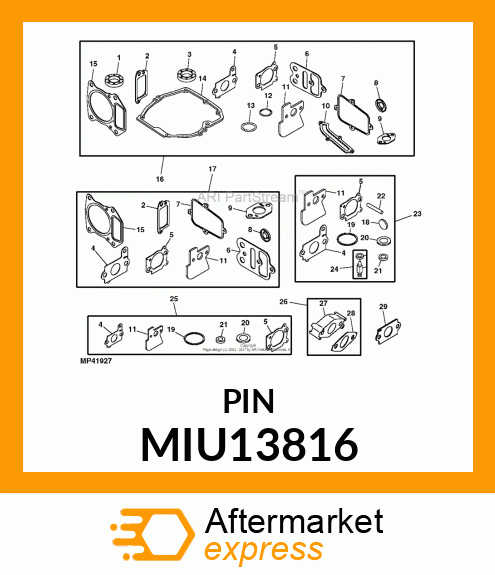 PIN MIU13816