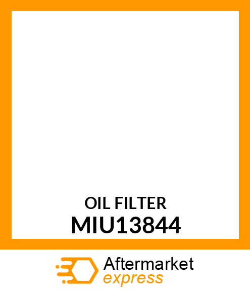 OIL FILTER MIU13844