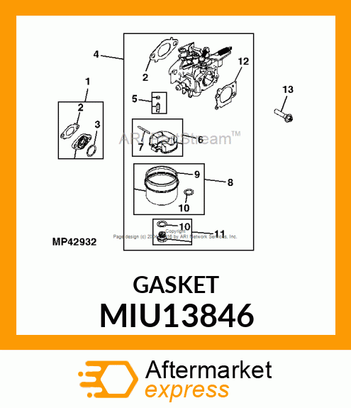 GASKET MIU13846