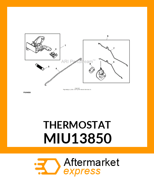 THERMOSTAT MIU13850