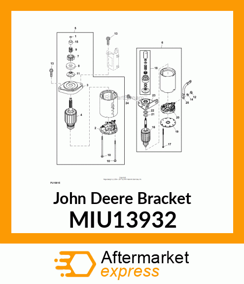 BRACKET MIU13932