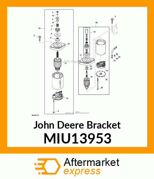 BRACKET MIU13953