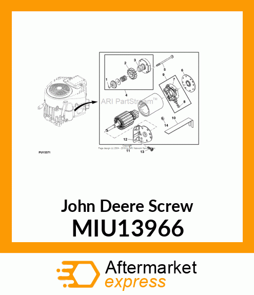 SCREW (DRIVE CAP) MIU13966