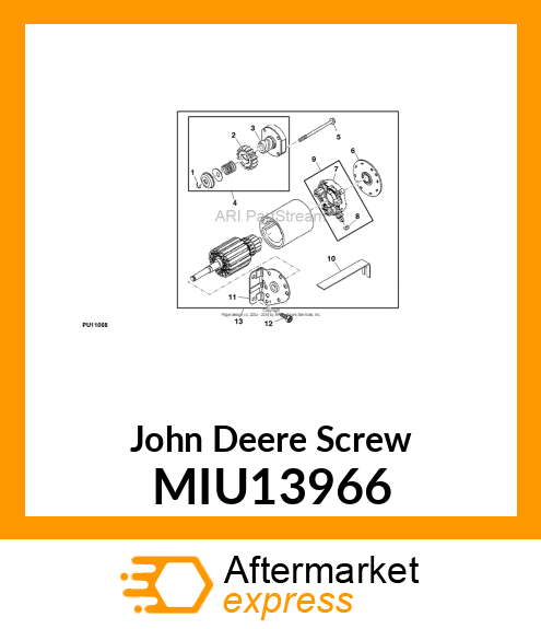 SCREW (DRIVE CAP) MIU13966